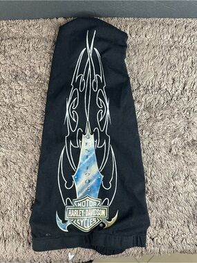 Harley-Davidson Black Tee with White Care Tag